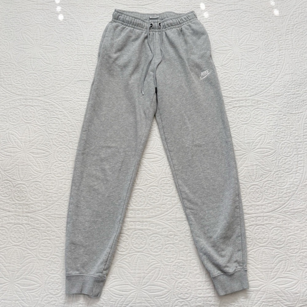 Nike Womens' Fleece Jogger Sweatpants, Grey Sz XS
